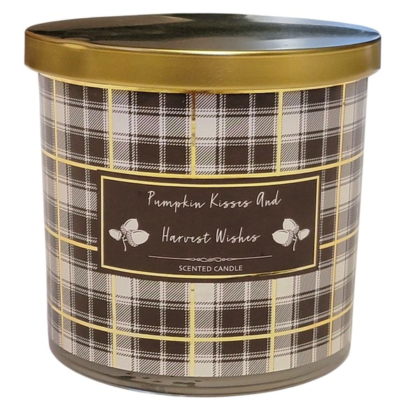 Maple Praline Pie Scented Candle Double Wick 14 oz Jar Lid Autumn Fall Scented - Picture 1 of 8